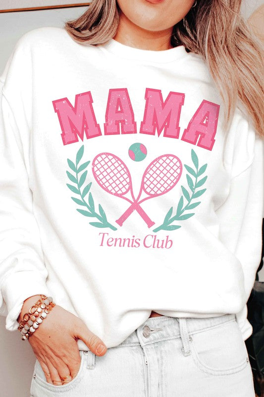 MAMA TENNIS CLUB Graphic Sweatshirt