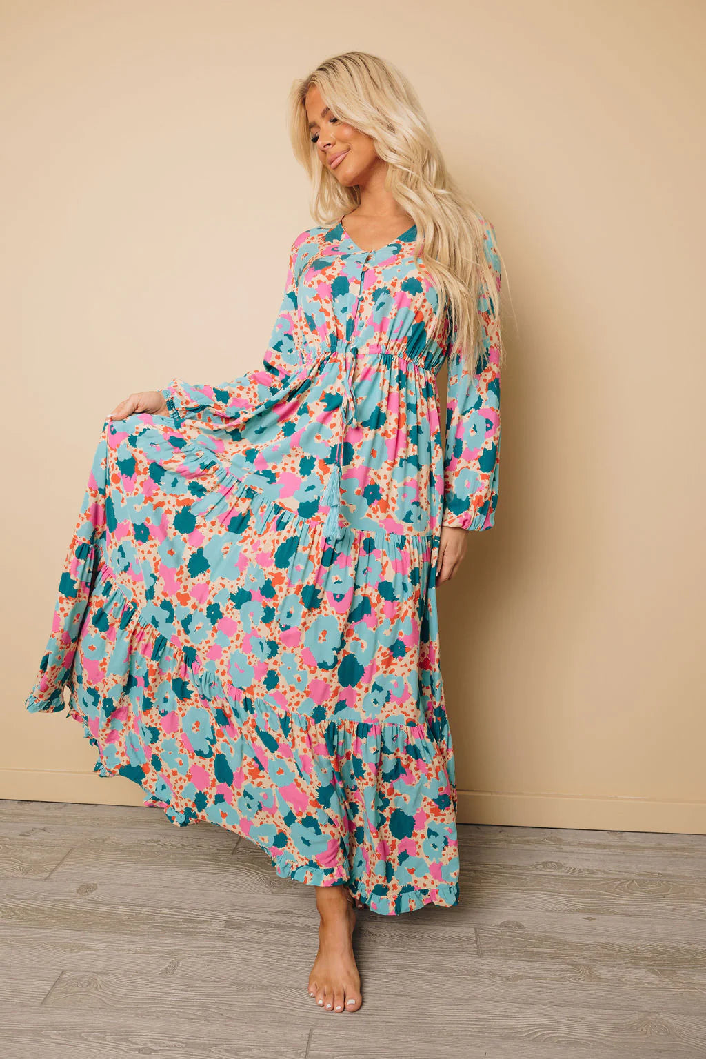 Allison Boho Maxi Dress