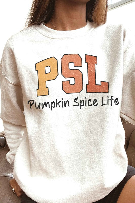 
                      
                        PSL PUMPKIN SPICE LIFE Graphic Sweatshirt
                      
                    