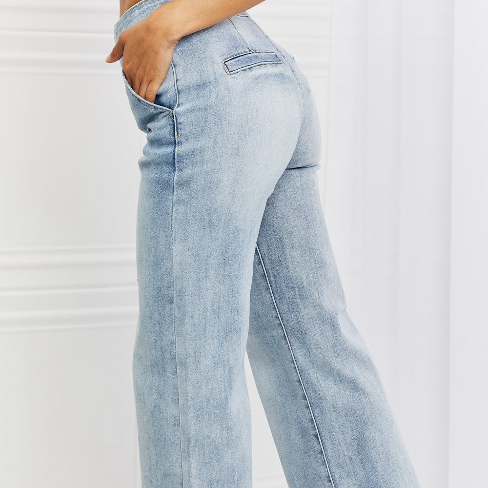 
                      
                        RISEN Luisa Wide Flare Jeans
                      
                    