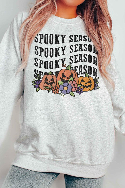 
                      
                        SPOOKY SEASON PUMPKINS Graphic Sweatshirt
                      
                    