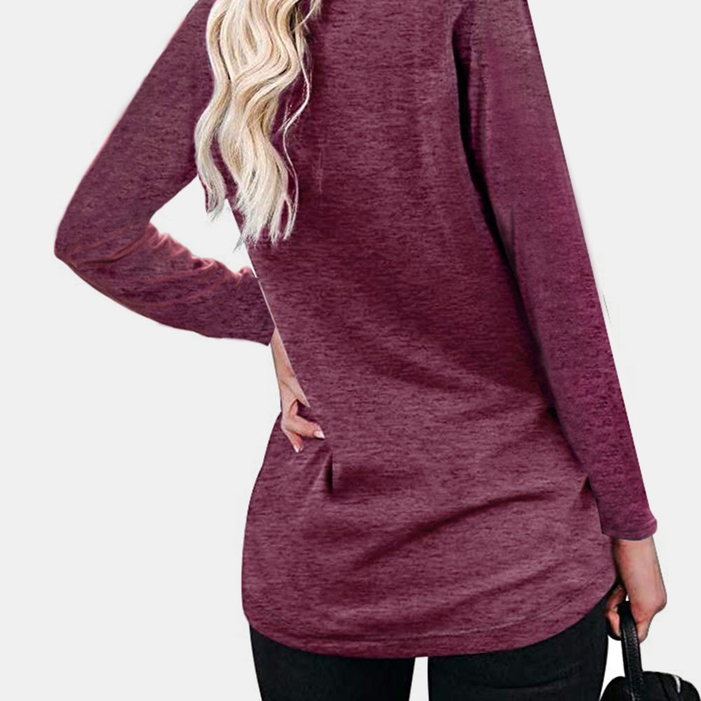 
                      
                        Round Neck Long Sleeve T-Shirt
                      
                    