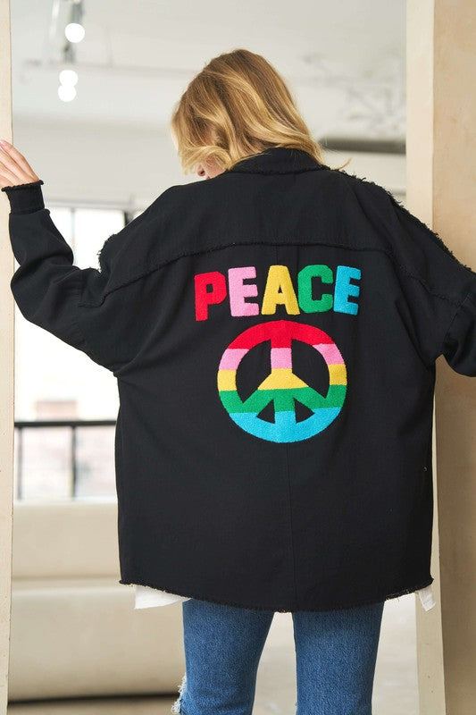 
                      
                        Leela Multi Peace Shacket
                      
                    