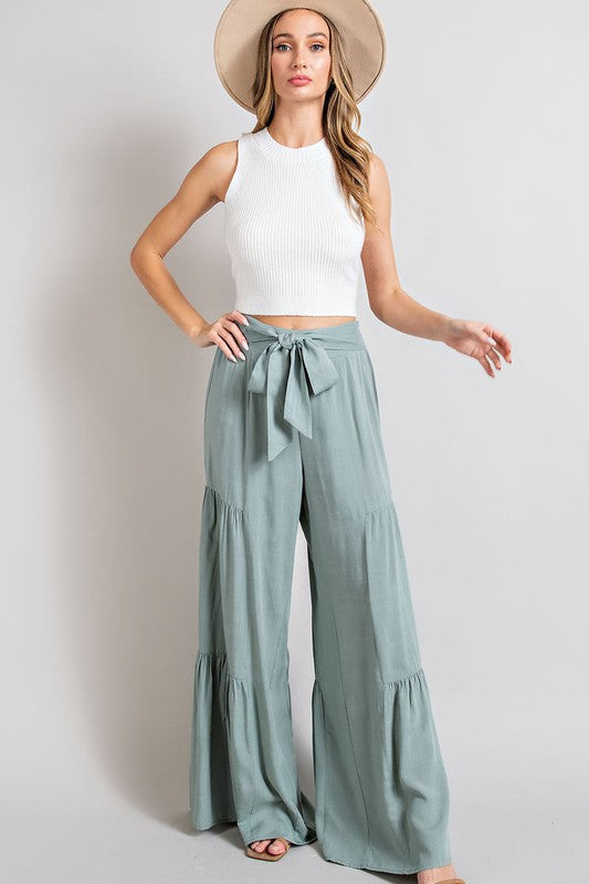 
                      
                        Tinlie Wide Leg Pants
                      
                    