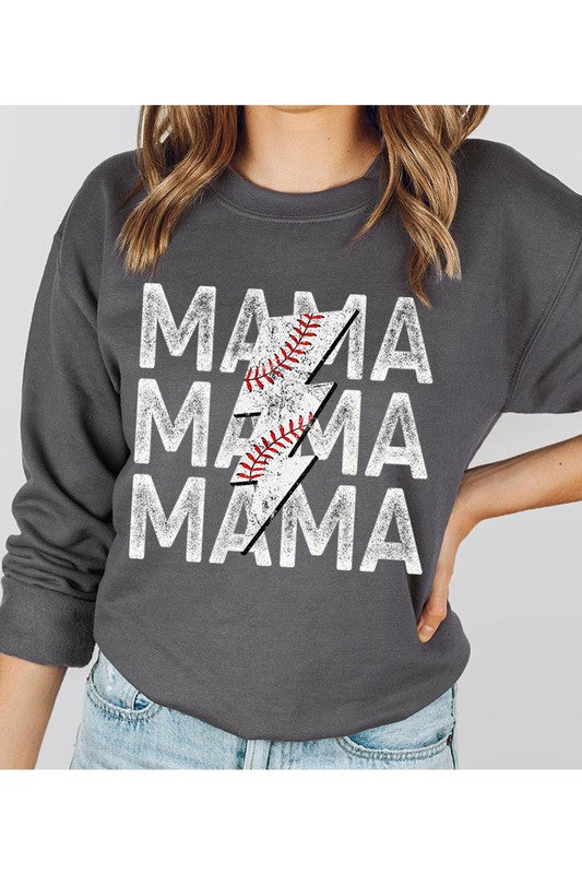 
                      
                        Mama Lightening Baseball Sweatshirt
                      
                    