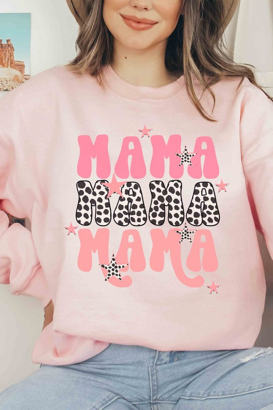 
                      
                        LEOPARD MAMA STARS GRAPHIC SWEATSHIRT
                      
                    