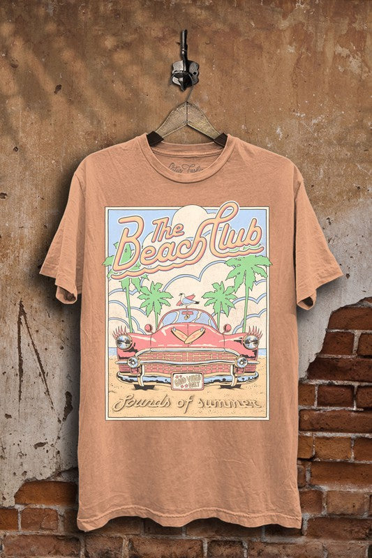 
                      
                        The Beach Club Car Graphic Top
                      
                    