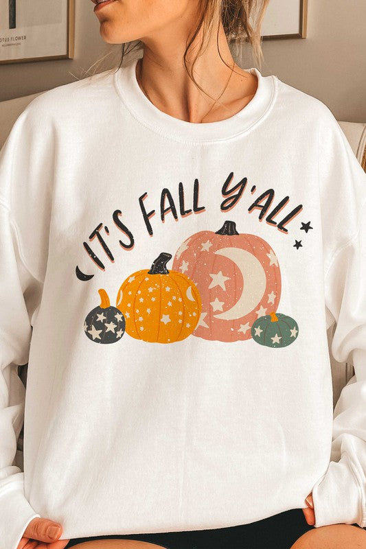 
                      
                        IT'S FALL Y'ALL GRAPHIC SWEATSHIRT
                      
                    