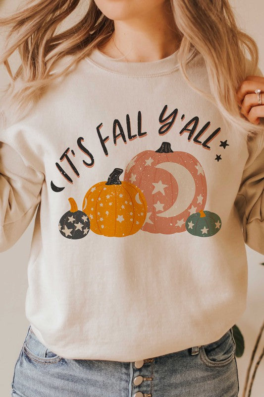 
                      
                        IT'S FALL Y'ALL GRAPHIC SWEATSHIRT
                      
                    