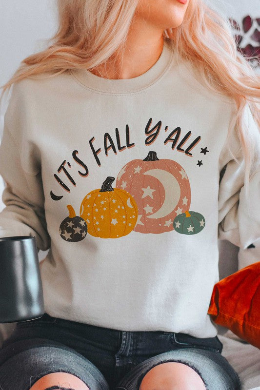 
                      
                        IT'S FALL Y'ALL GRAPHIC SWEATSHIRT
                      
                    