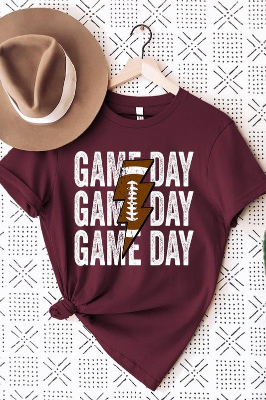 
                      
                        Gameday lightening football tshirt
                      
                    