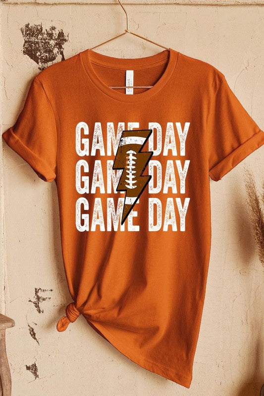 
                      
                        Gameday lightening football tshirt
                      
                    