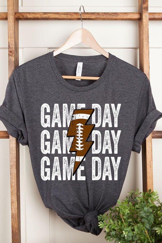 
                      
                        Gameday lightening football tshirt
                      
                    