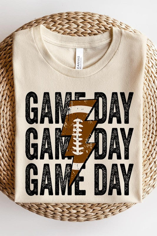 
                      
                        Gameday lightening football tshirt
                      
                    