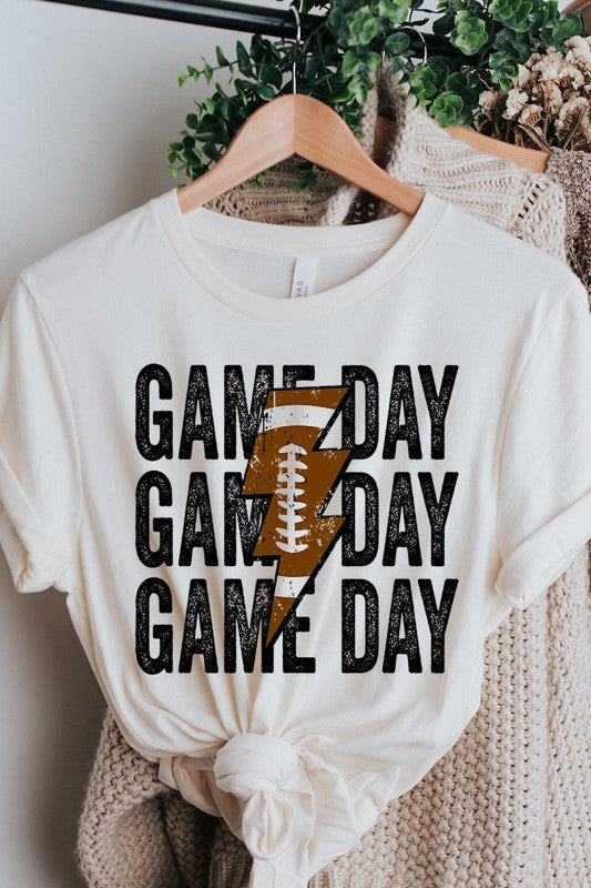 
                      
                        Gameday lightening football tshirt
                      
                    