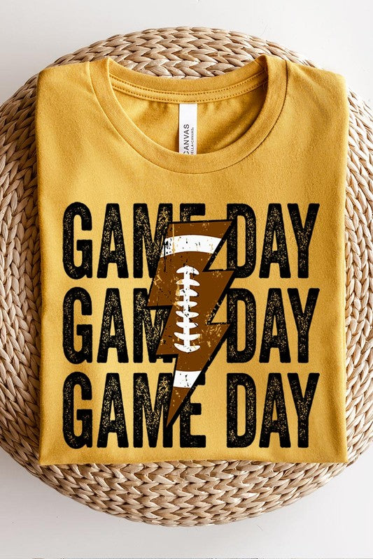 
                      
                        Gameday lightening football tshirt
                      
                    