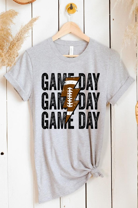 
                      
                        Gameday lightening football tshirt
                      
                    