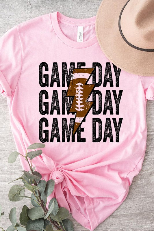 
                      
                        Gameday lightening football tshirt
                      
                    