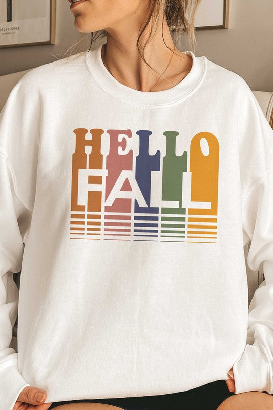 
                      
                        HELLO FALL GRAPHIC SWEATSHIRT
                      
                    