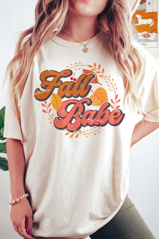 
                      
                        FALL BABE GRAPHIC TEE
                      
                    