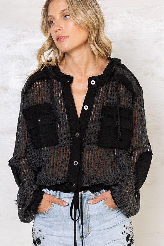 Opal Button Down Top