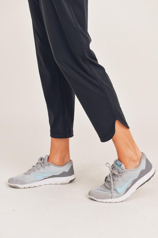 
                      
                        Abbie Athleisure Joggers with Curved Notch Hem
                      
                    