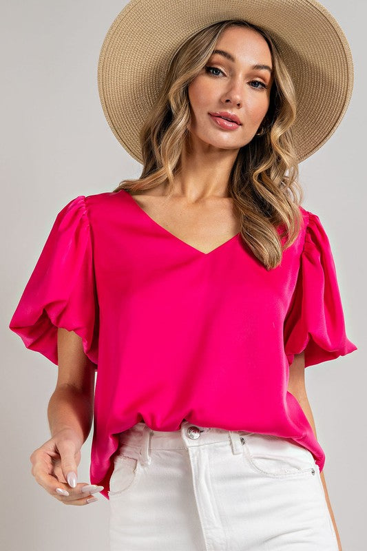 
                      
                        Vanessa Puff Sleeve Top
                      
                    