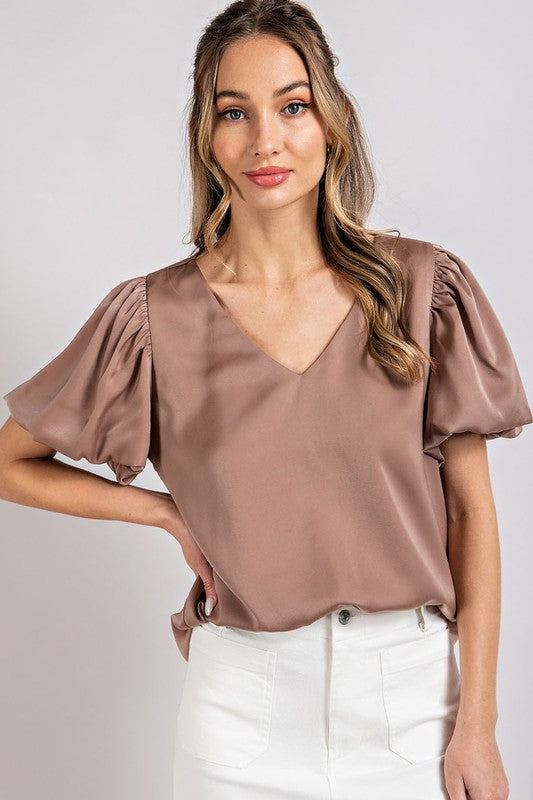 
                      
                        Vanessa Puff Sleeve Top
                      
                    