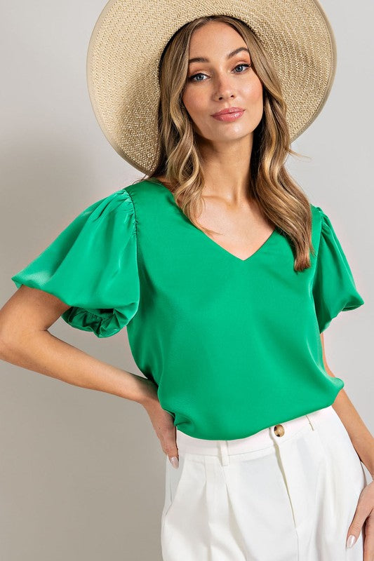 
                      
                        Vanessa Puff Sleeve Top
                      
                    