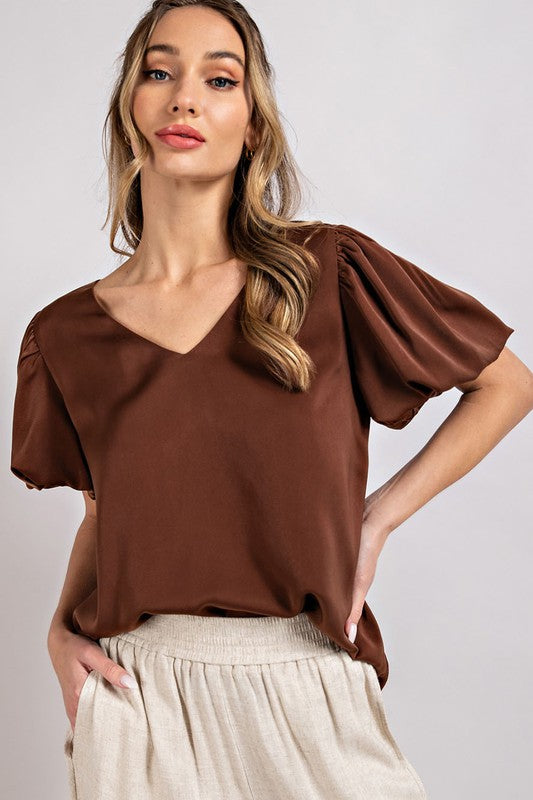 
                      
                        Vanessa Puff Sleeve Top
                      
                    