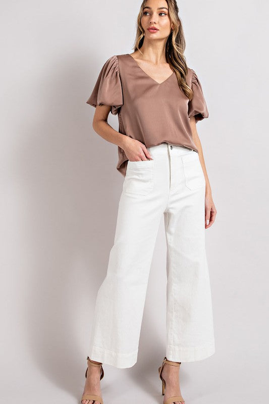 
                      
                        Vanessa Puff Sleeve Top
                      
                    