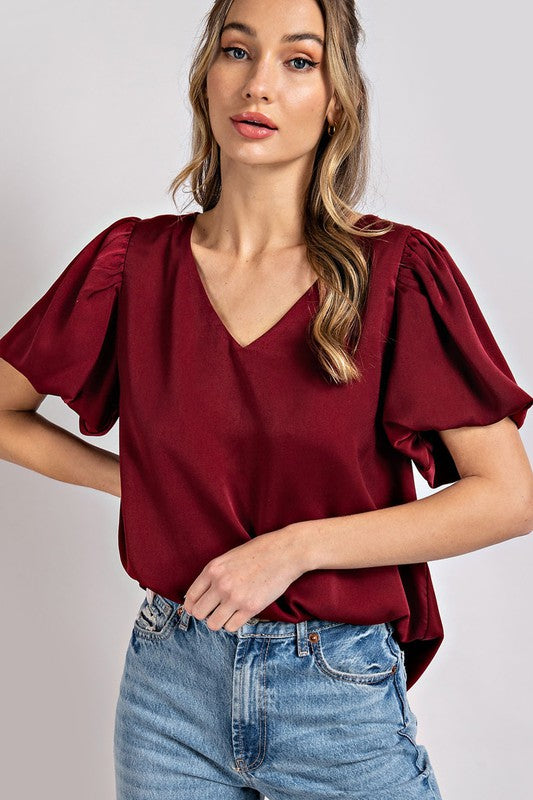 
                      
                        Vanessa Puff Sleeve Top
                      
                    