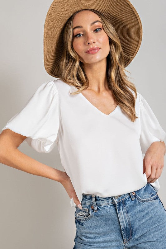 
                      
                        Vanessa Puff Sleeve Top
                      
                    