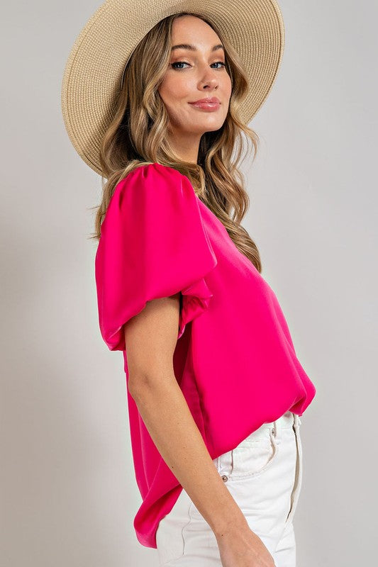 
                      
                        Vanessa Puff Sleeve Top
                      
                    