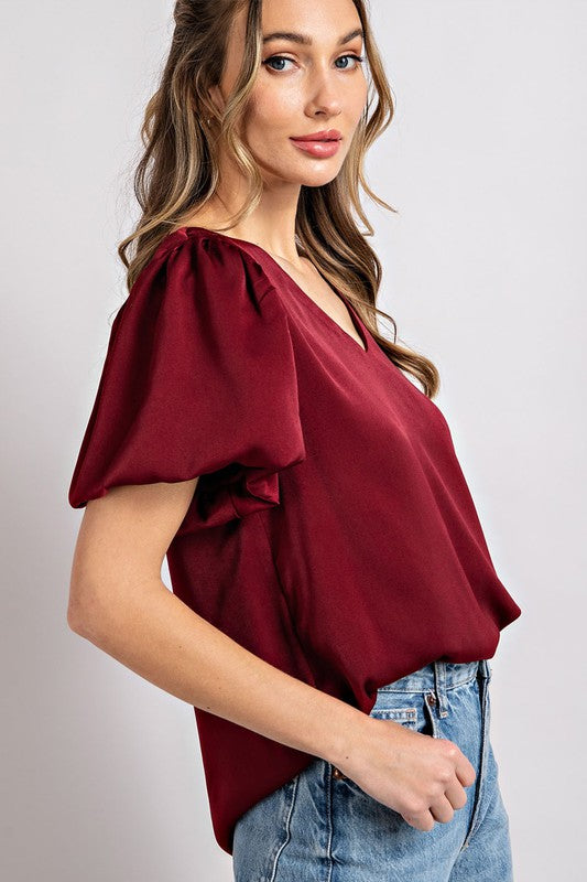 
                      
                        Vanessa Puff Sleeve Top
                      
                    