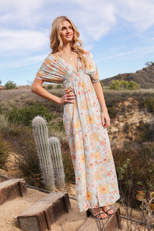 
                      
                        Spring Brunch Floral Maxi Dress
                      
                    