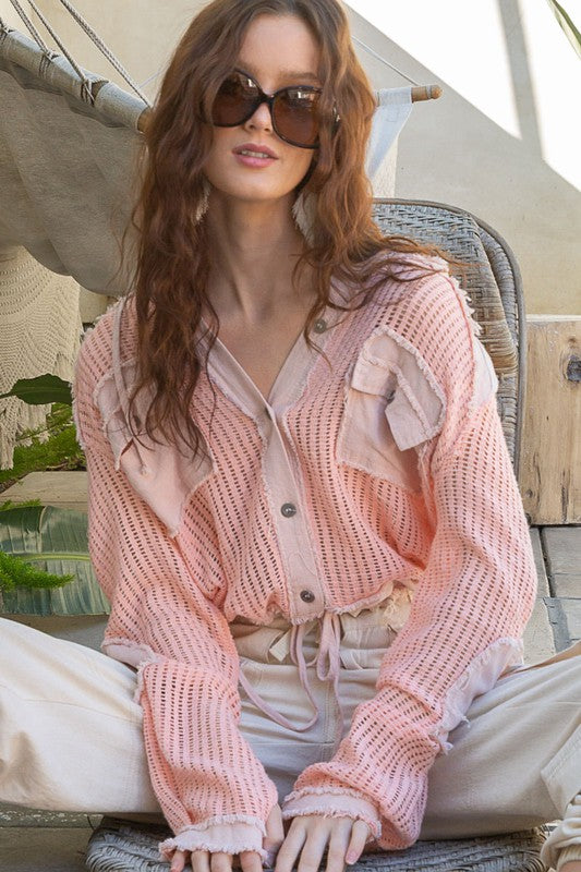 Opal Button Down Top