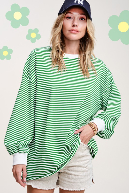 Claire Striped Top