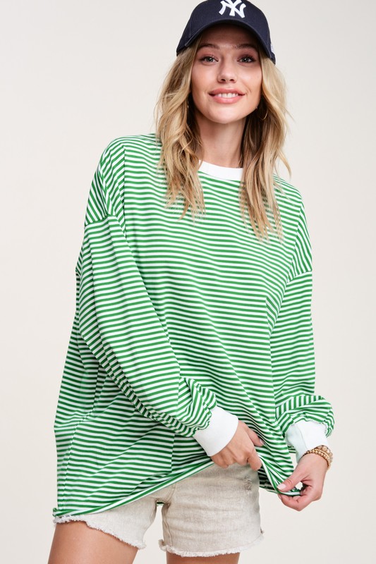 Claire Striped Top
