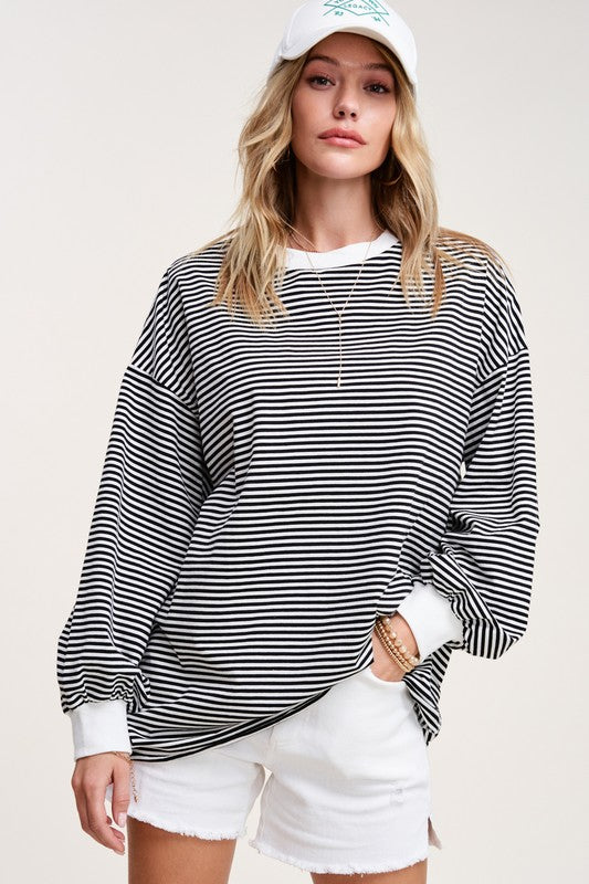 Claire Striped Top