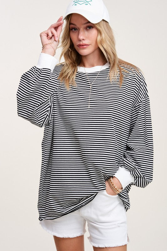 Claire Striped Top
