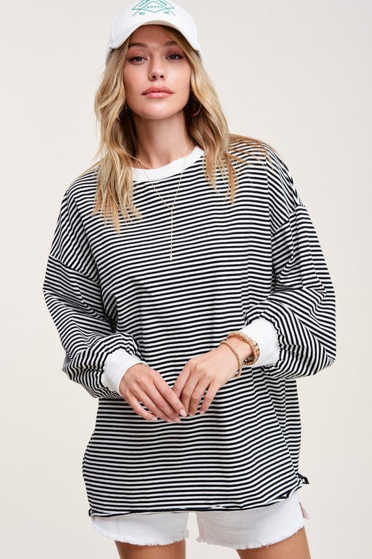 Claire Striped Top