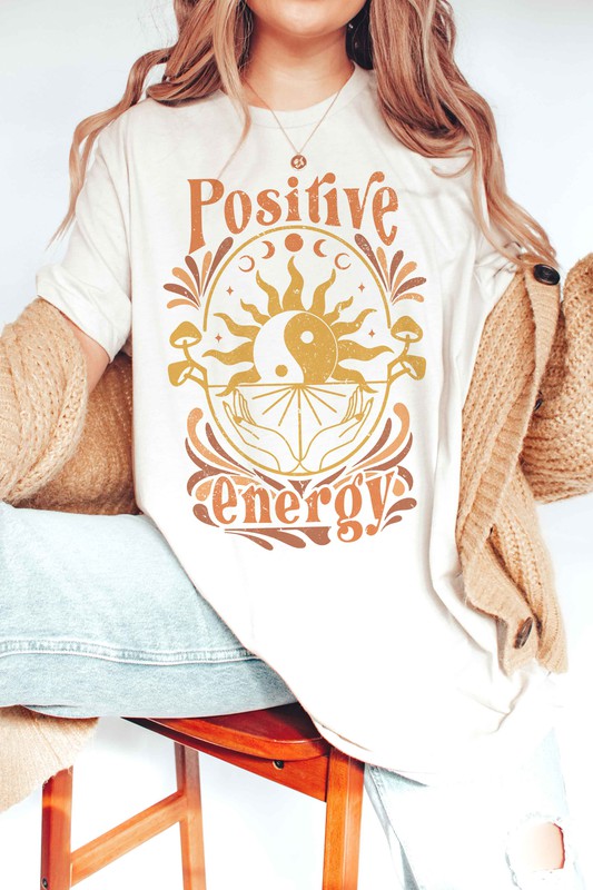 
                      
                        POSITIVE ENERGY GRAPHIC TEE
                      
                    