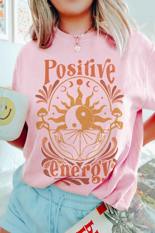 
                      
                        POSITIVE ENERGY GRAPHIC TEE
                      
                    