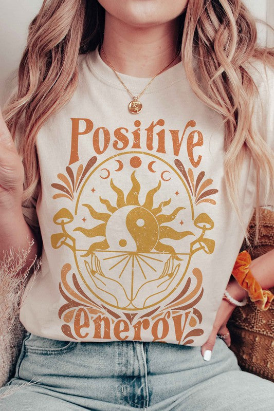 POSITIVE ENERGY GRAPHIC TEE