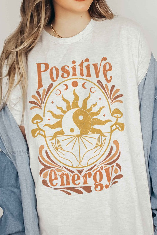 
                      
                        POSITIVE ENERGY GRAPHIC TEE
                      
                    