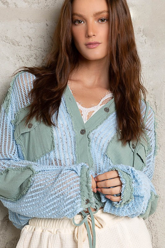 Opal Button Down Top