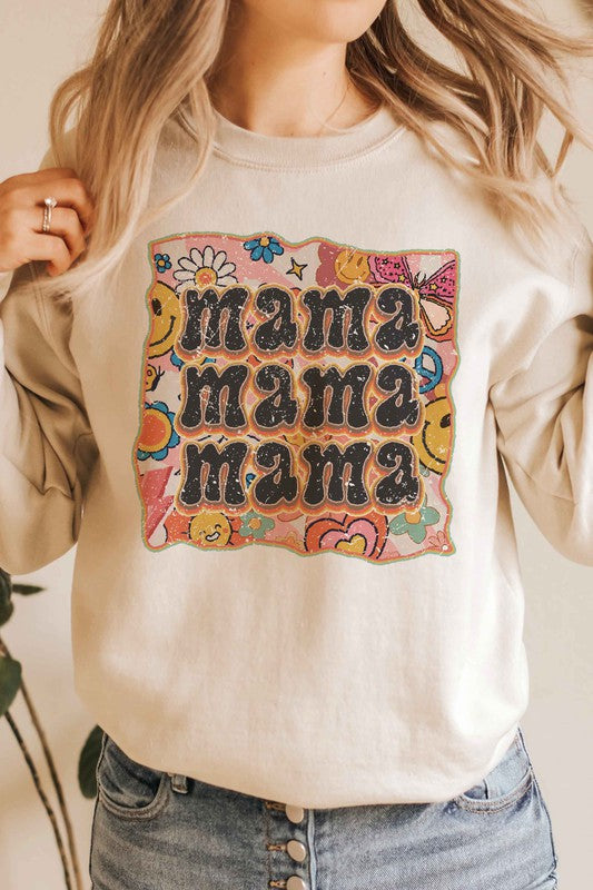 
                      
                        RETRO MAMA GRAPHIC SWEATSHIRT
                      
                    