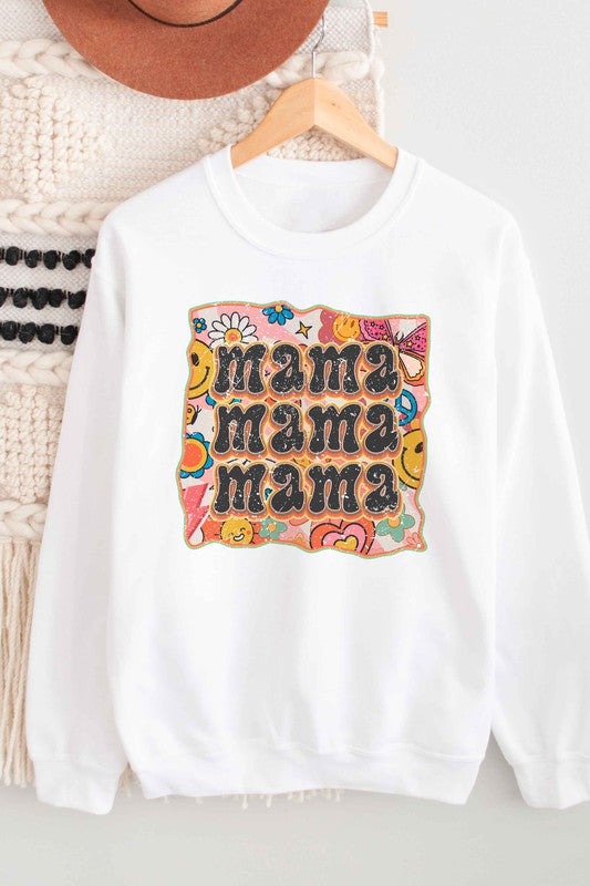 RETRO MAMA GRAPHIC SWEATSHIRT