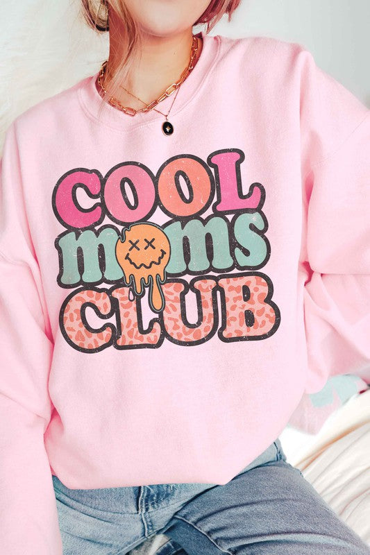 
                      
                        COOL MOMS CLUB GRAPHIC SWEATSHIRT
                      
                    